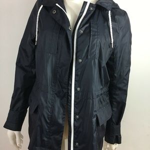 Brooks Brothers hooded navy Windbreaker Jacket 2